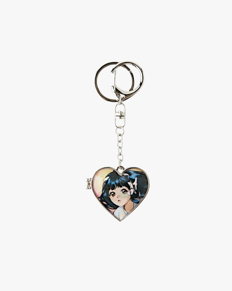 NewJeans GET UP METAL MIRROR KEYRING