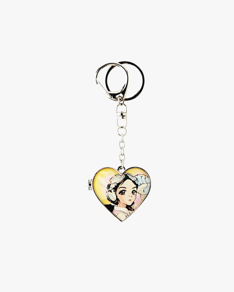 NewJeans GET UP METAL MIRROR KEYRING