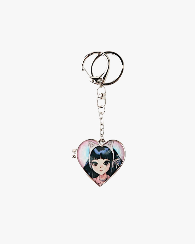 NewJeans GET UP METAL MIRROR KEYRING