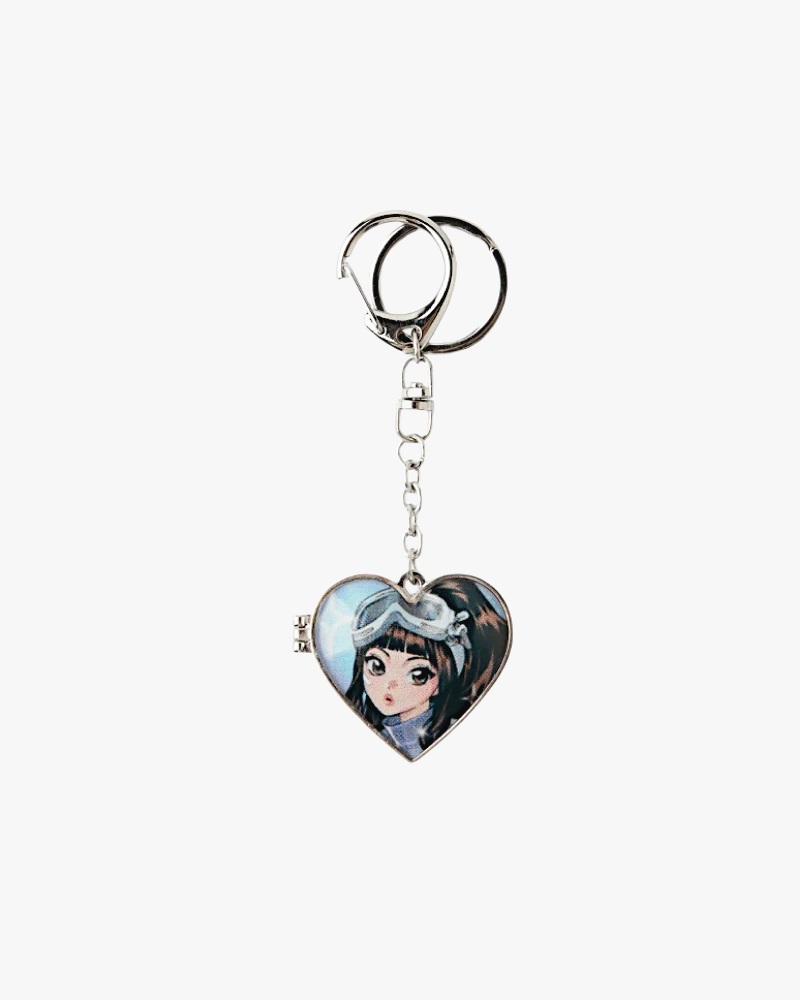 NewJeans GET UP METAL MIRROR KEYRING