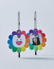 NewJeans x MURAKAMI FAN KEYRING