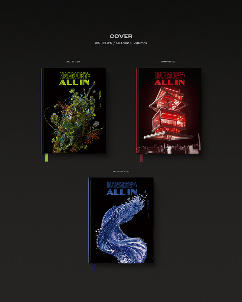P1Harmony - HARMONY : ALL IN (6E MINI ALBUM) (3 VERSIONS)