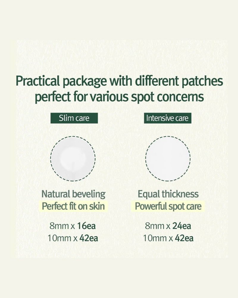 Patch apaisant Pyunkang Yul pour points clairs (124 patchs)