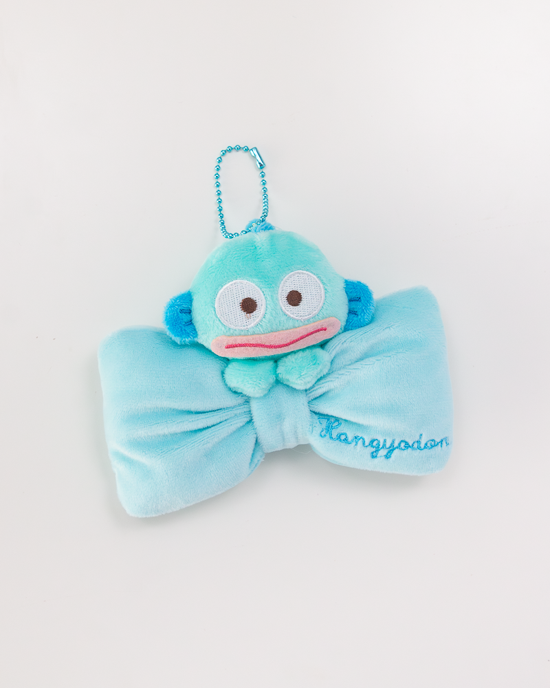 Porte-clés en peluche Sanrio® avec nœud papillon