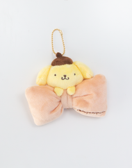 Porte-clés en peluche Sanrio® avec nœud papillon