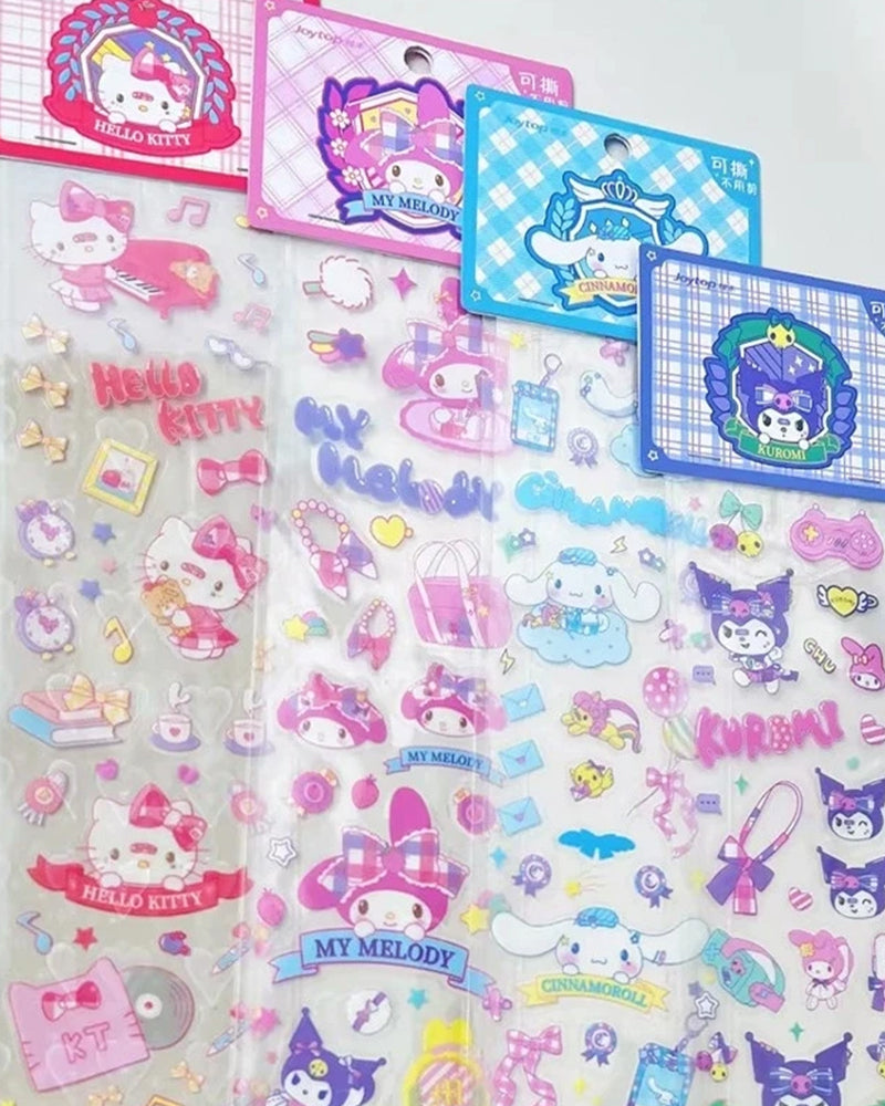 Sanrio® Characters Glitter Sticker Sheet