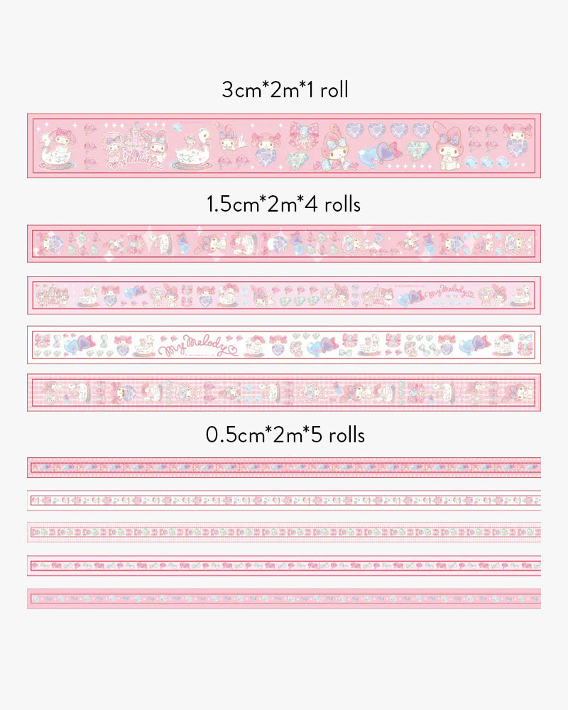 Boîte de ruban adhésif Washi Personnages Sanrio®