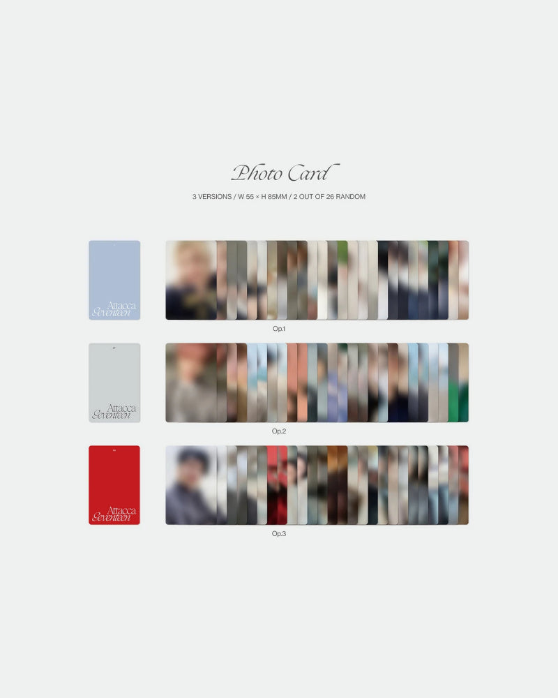 SEVENTEEN - 9TH MINI ALBUM 'ATTACCA' (3 Versions)