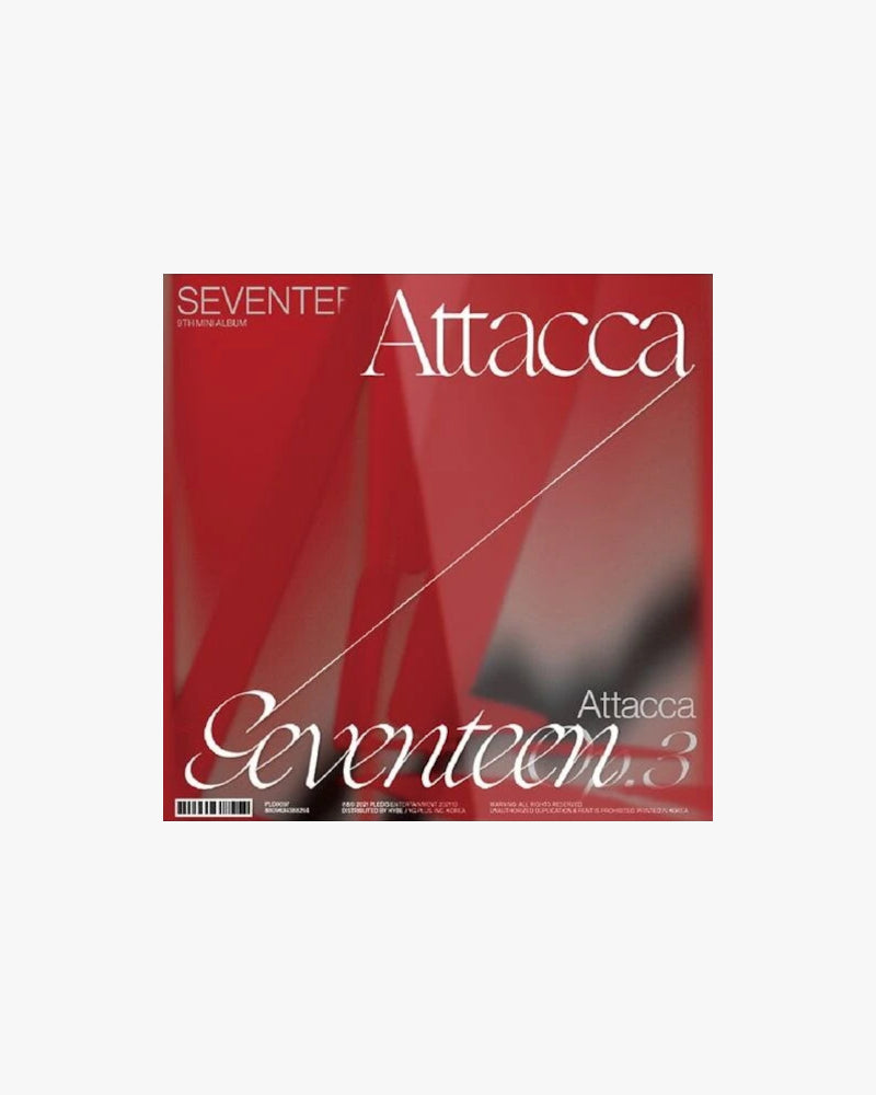 SEVENTEEN - 9TH MINI ALBUM 'ATTACCA' (3 Versions)