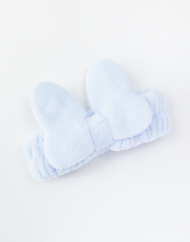 Bandeau nettoyant visage à nœud doux