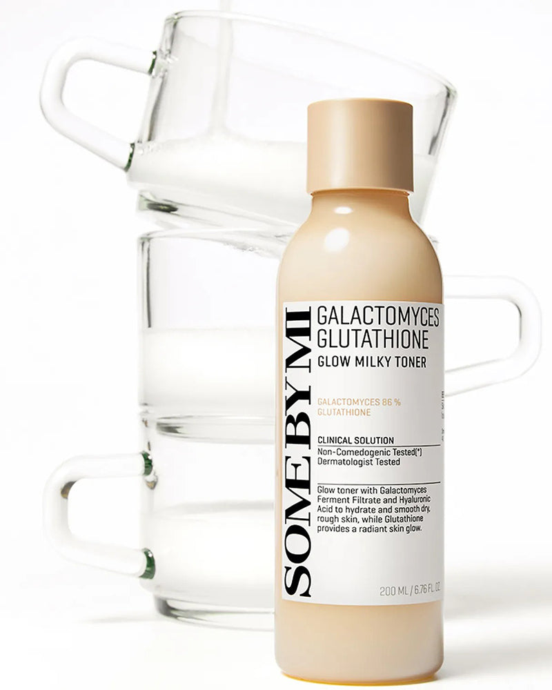 SOME BY MI Galactomyces Glutathione Glow Milky Toner for Radiant Skin SOME BY MI Galactomyces Glutathione Glow Milky Toner for Radiant Skin