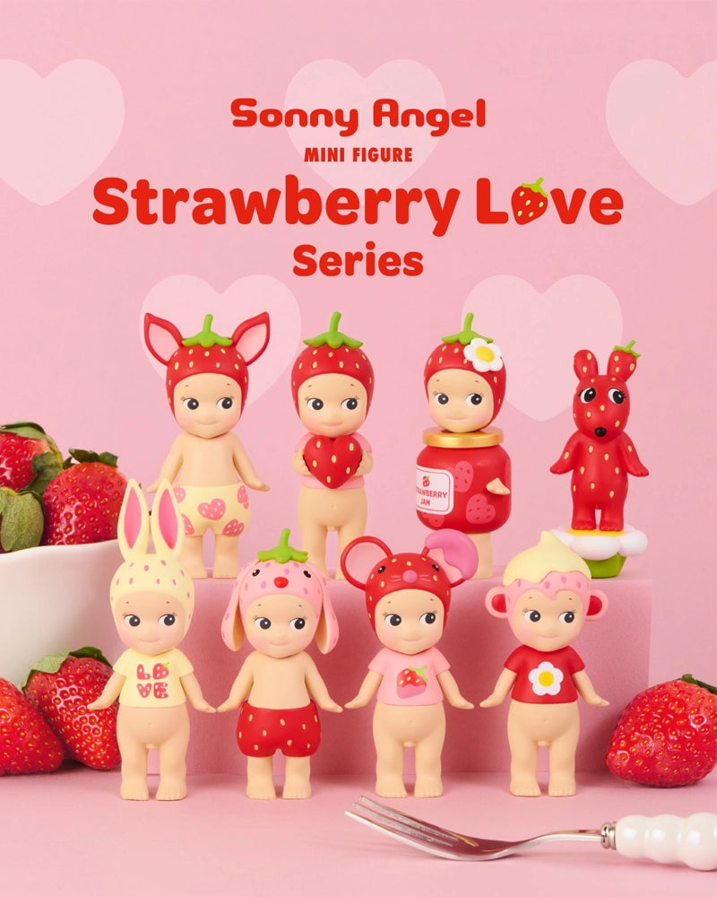 Sonny Angel® Strawberry Love Series | Cute Collectible Figures Sonny Angel® Strawberry Love Series | Cute Collectible Figures