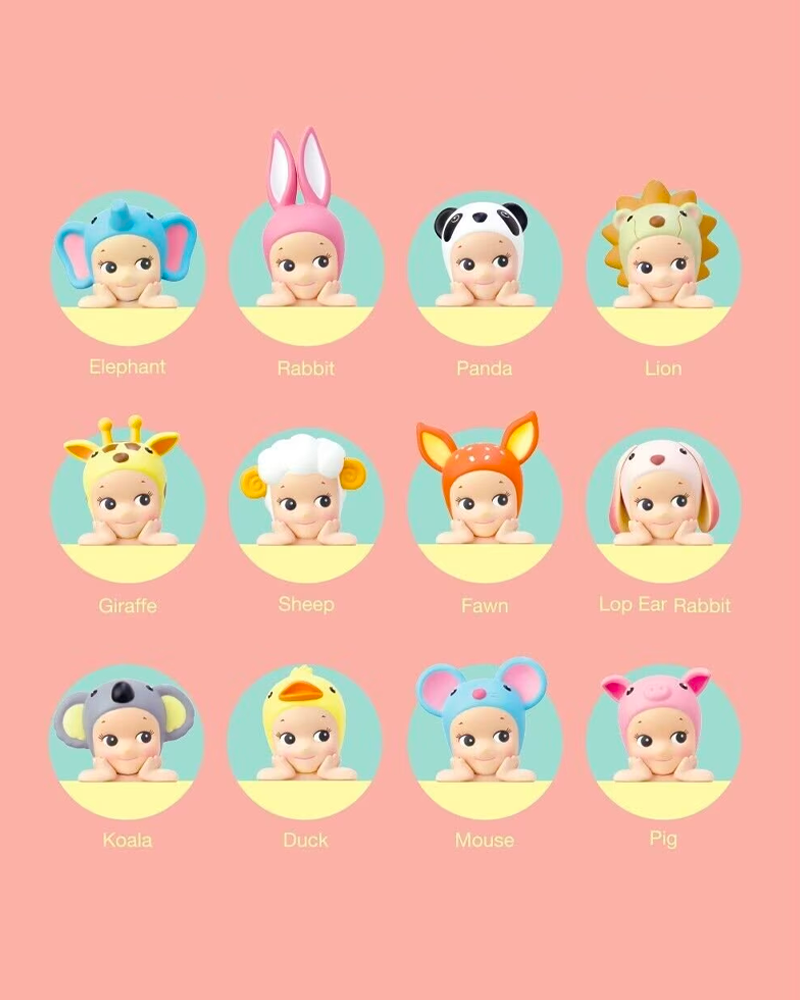 Sonny Angel® Min Figure HIPPERS Animals Blind Box