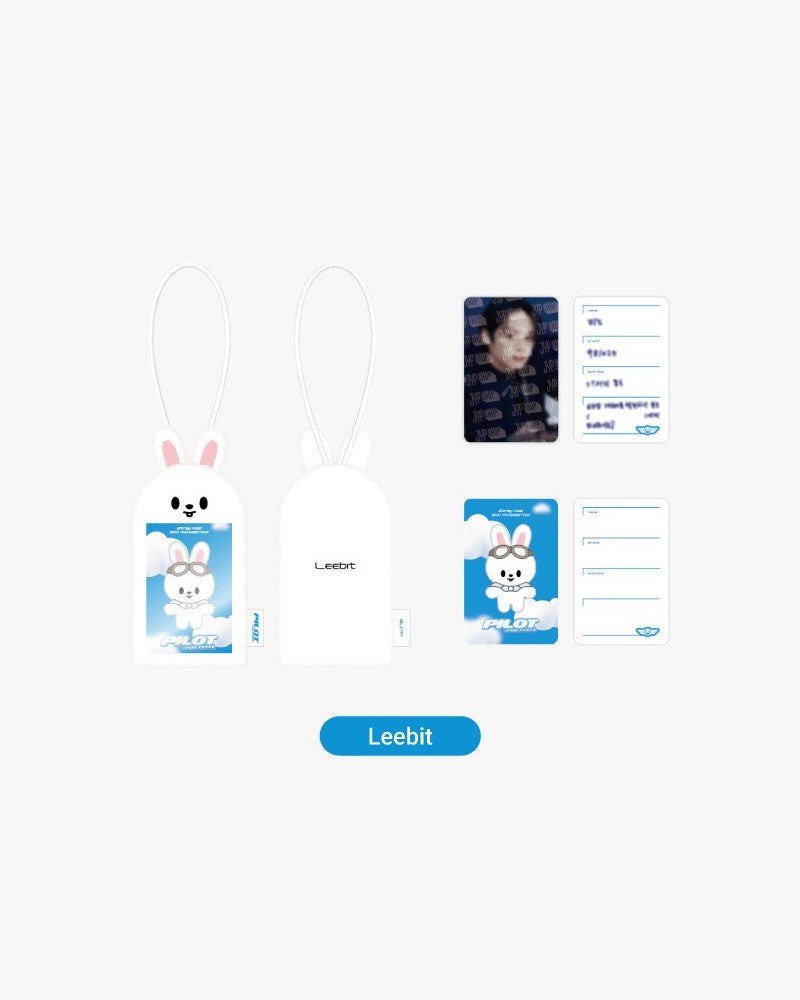 STRAY KIDS 3RD FANMEETING 'PILOT : FOR ★★★★★' SKZOO CARRIER NAME TAG SET
