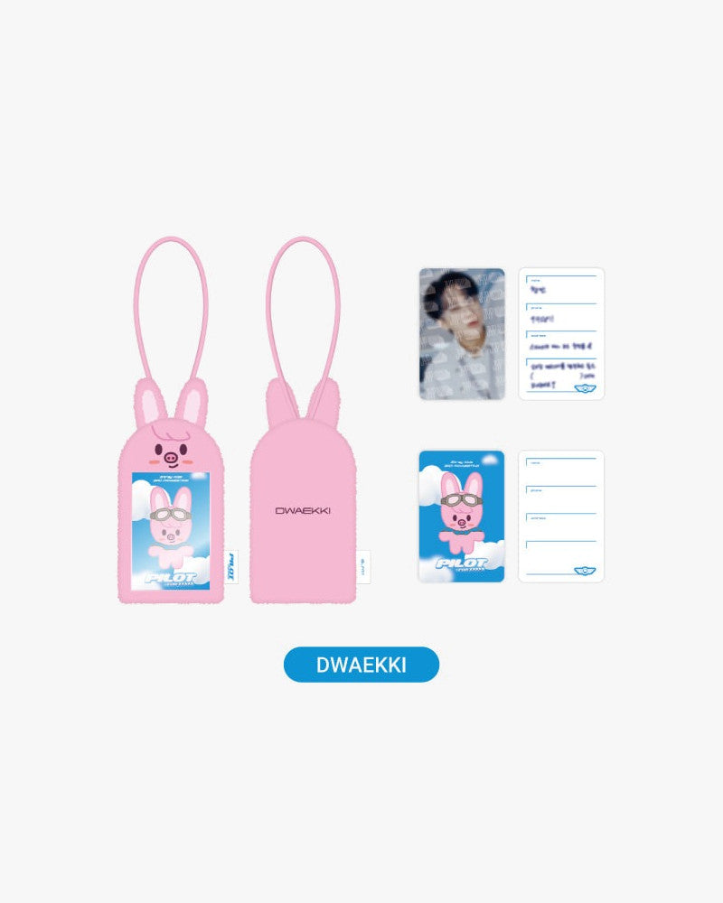 STRAY KIDS 3RD FANMEETING 'PILOT : FOR ★★★★★' SKZOO CARRIER NAME TAG SET