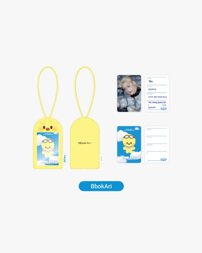 STRAY KIDS 3RD FANMEETING 'PILOT : FOR ★★★★★' SKZOO CARRIER NAME TAG SET
