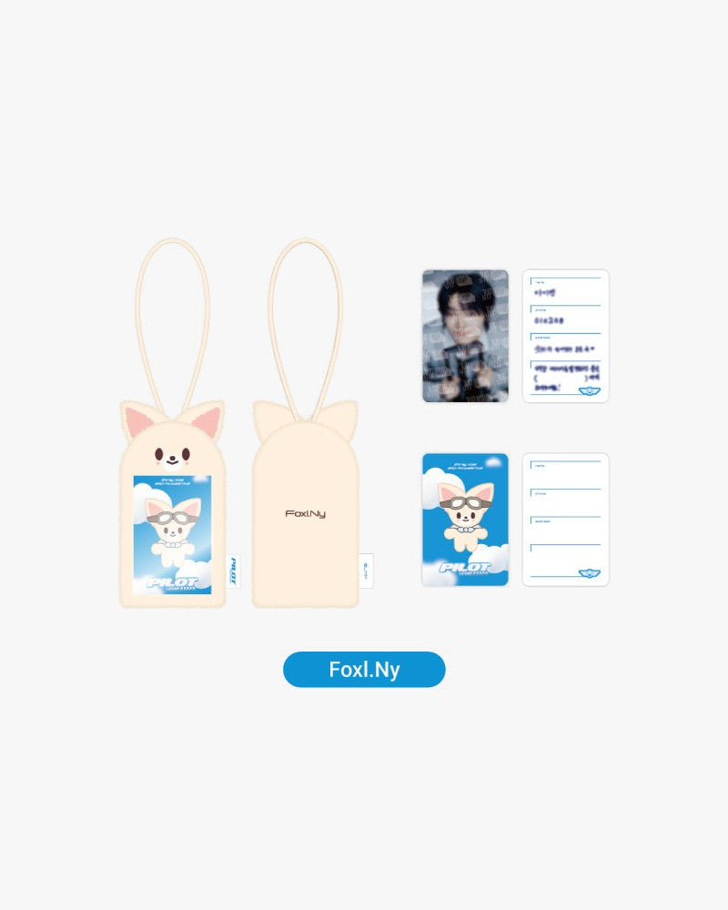 STRAY KIDS 3RD FANMEETING 'PILOT : FOR ★★★★★' SKZOO CARRIER NAME TAG SET