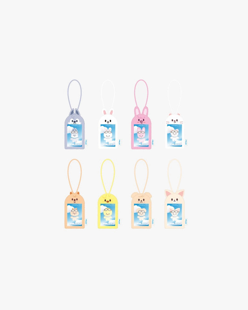 STRAY KIDS 3RD FANMEETING 'PILOT : FOR ★★★★★' SKZOO CARRIER NAME TAG SET