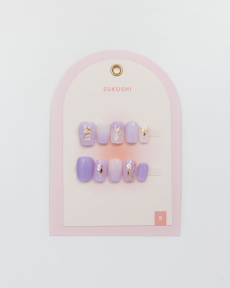 SUKOSHI Handmade Press-On Nails Lavender Haze