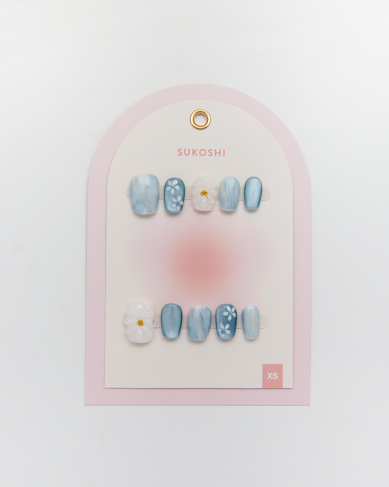 SUKOSHI Handmade Press-On Nails Summer Fling