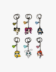 THE POWERPUFF GIRLS X NJ METAL KEYRING