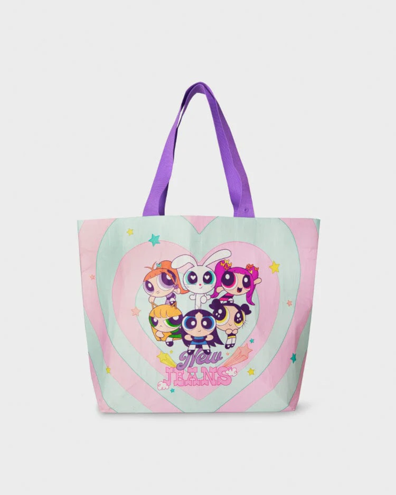 THE POWERPUFF GIRLS x NJ REUSABLE BAG L