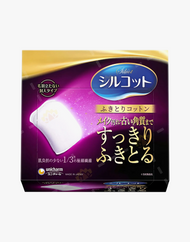 Unicharm Silcot Silky Wiping Off Facial Cotton Sheets (32 Sheets)