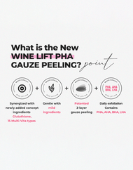 Compresses de gaze exfoliantes NEOGEN Wine Lift PHA
