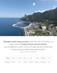 ROUND LAB 1025 Dokdo Toner with 72 types of minerals from Korean deep sea