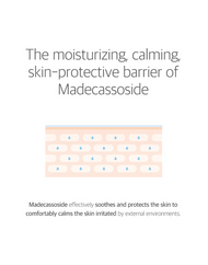 ROUND LAB Mugwort Calming Sheet Mask madecassoside infographic
