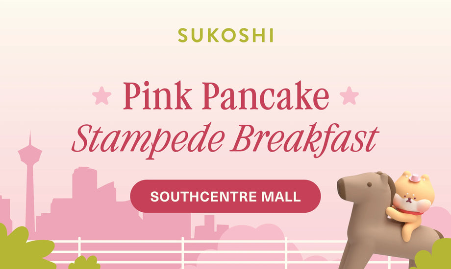 SUKOSHI Pop-Up at the Pink Pancake Stampede Breakfast in Calgary