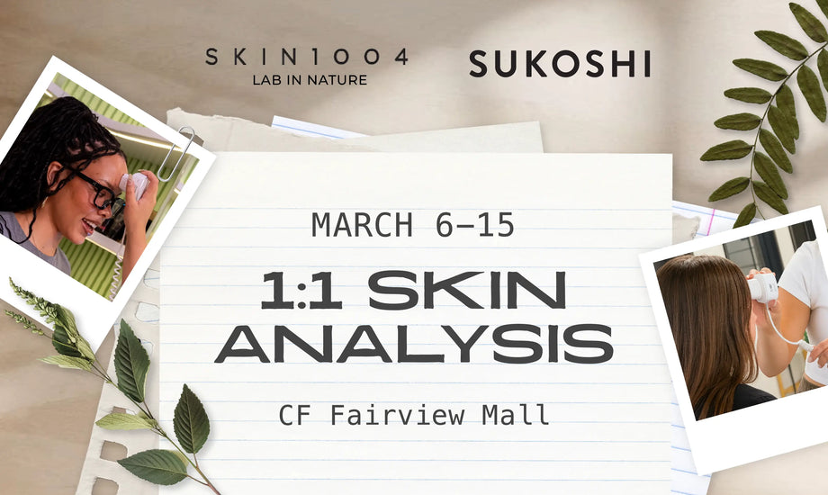 SKIN1004 Skin Analysis at Fairview Mall