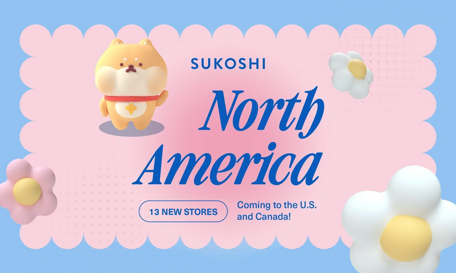 North American Expansion: 13 New Stores!