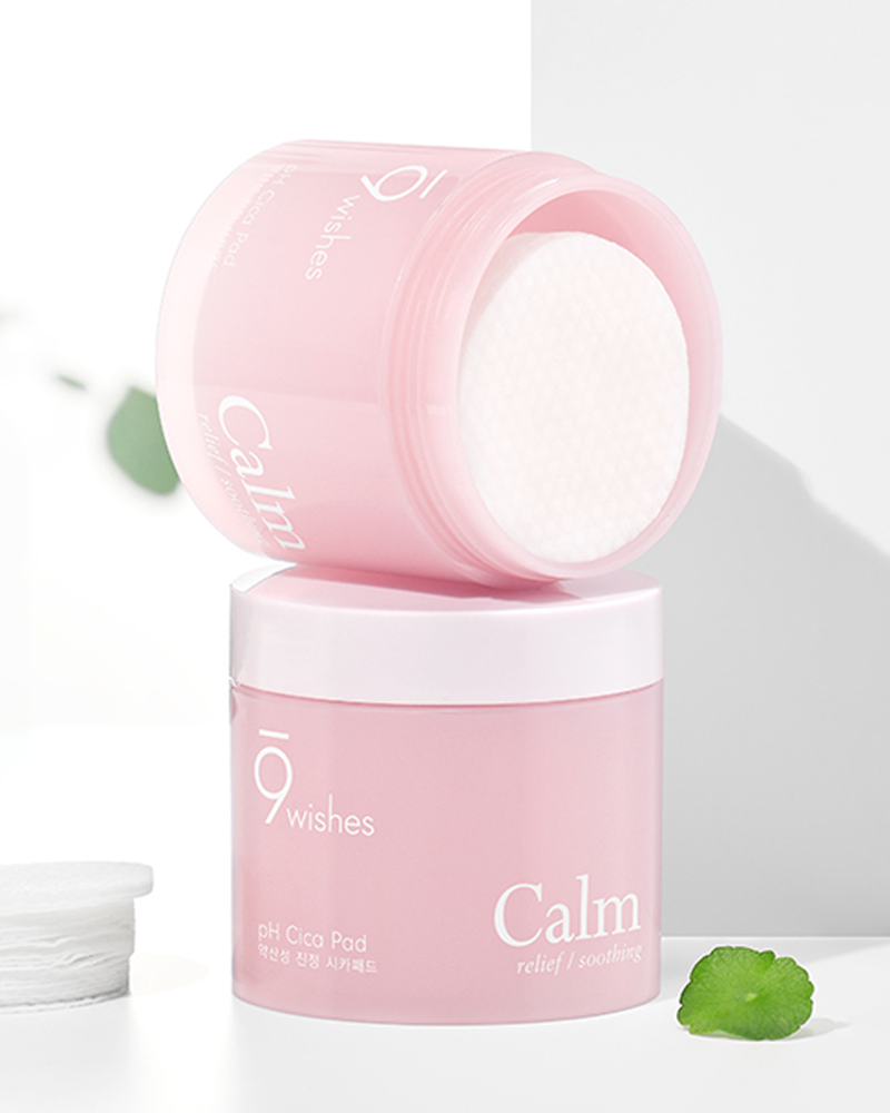 Tampons toniques 9Wishes pH Calm Cica