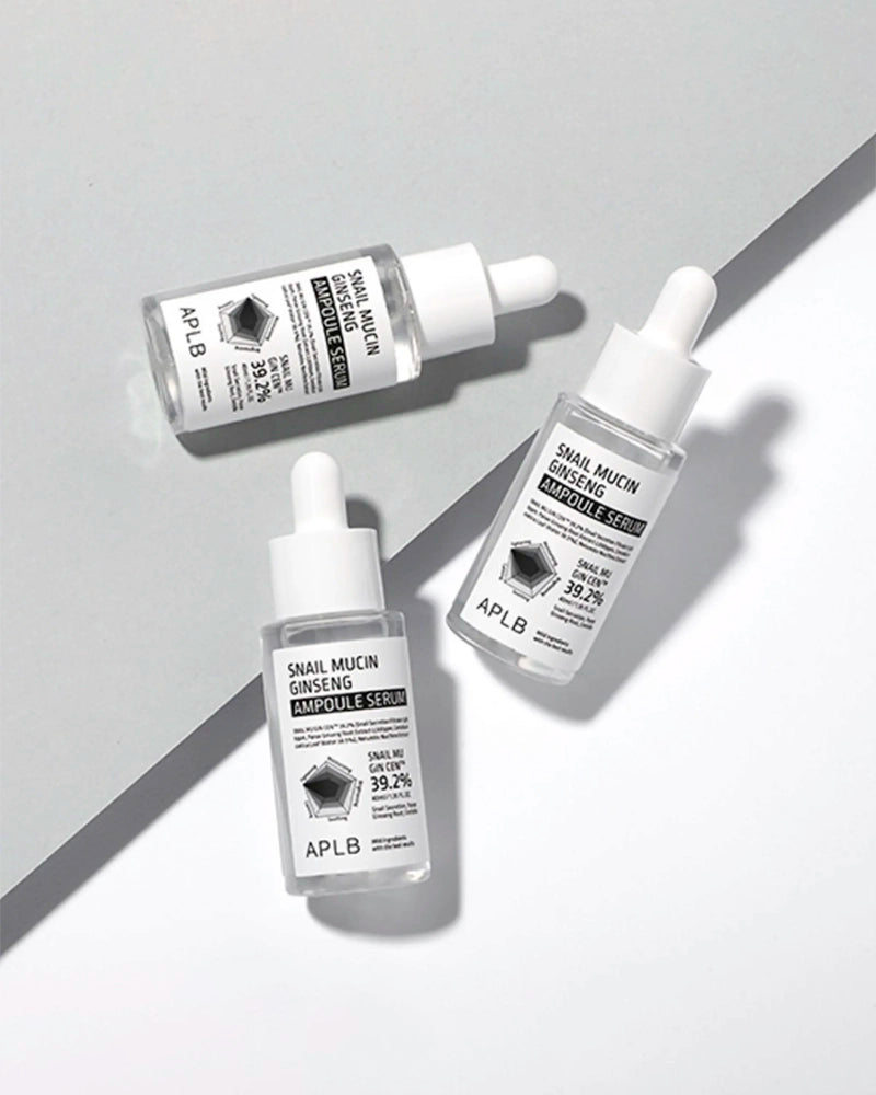 APLB Snail Mucin Ginseng Ampoule Serum