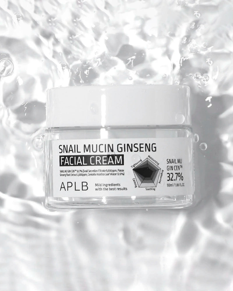APLB Snail Mucin Ginseng Facial Cream