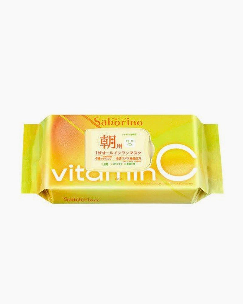 BCL Saborino Morning Facial Vitamin C Sheet Mask