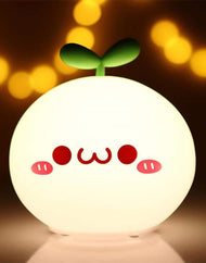 Budding Pop Night Light smile with mouth closed light