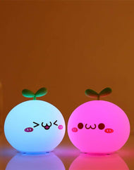 Budding Pop Night Light excited and smile mouth closed