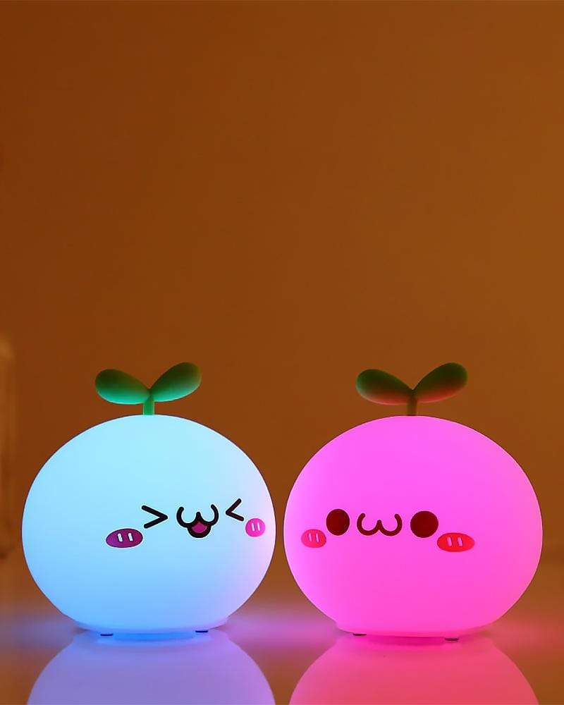 Budding Pop Night Light excited and smile mouth closed