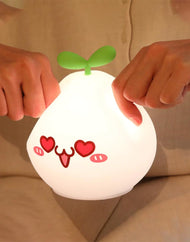 Budding Pop Night Light heart eyes squish