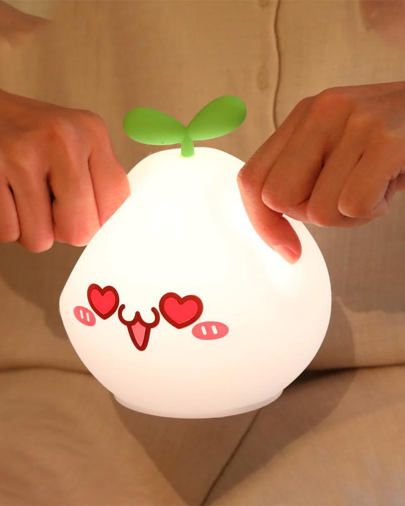 Budding Pop Night Light heart eyes squish