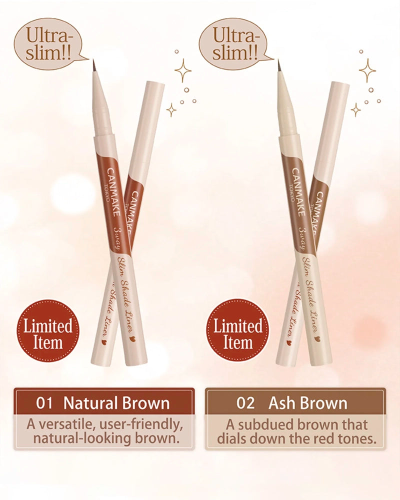 CANMAKE 3way Slim Shade Liner