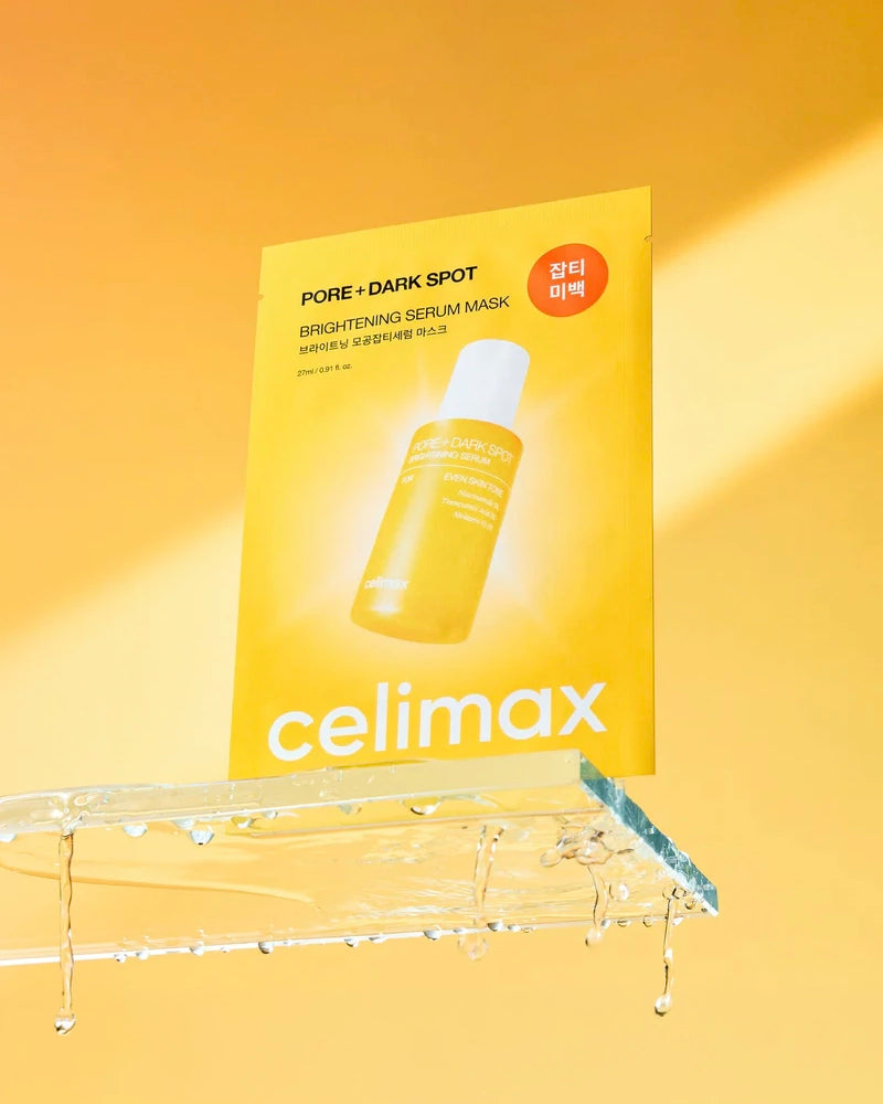celimax Pore + Dark Spot Brightening Serum Mask
