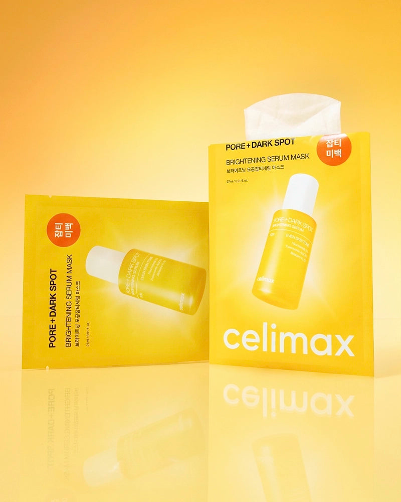 celimax Pore + Dark Spot Brightening Serum Mask
