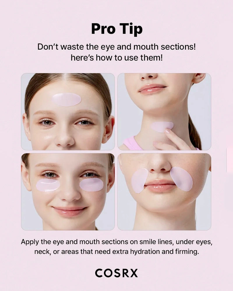 COSRX The Peptide Collagen Lifting Glow Hydrogel Mask