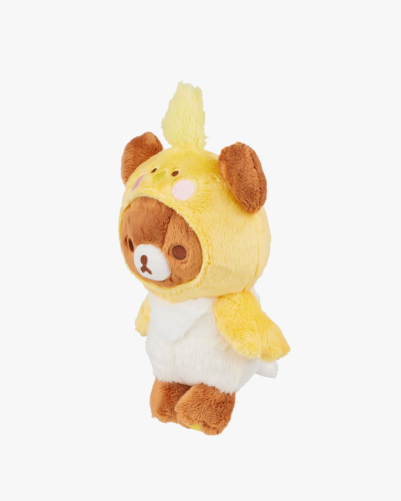Costume original de calopsitte San-X© Chairoikoguma en peluche de 21,6 cm