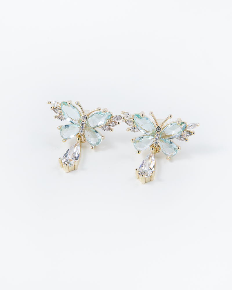 Boucles d'oreilles pendantes en cristal NYU NYU