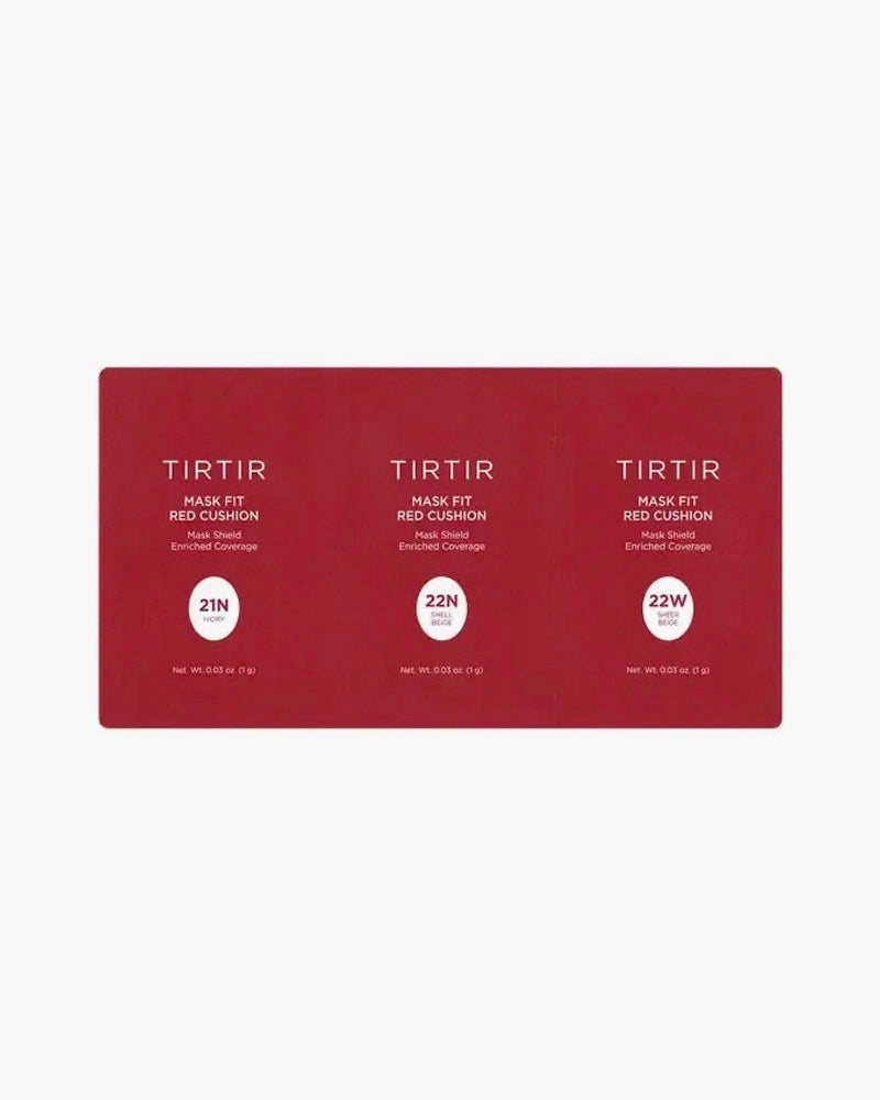 TIRTIR Mask Fit Red Cushion Mini Sample Pack 3g