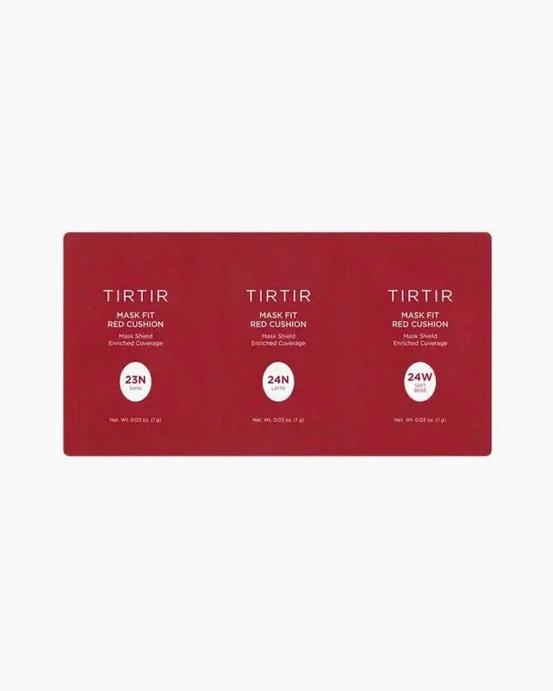 TIRTIR Mask Fit Red Cushion Mini Sample Pack 3g